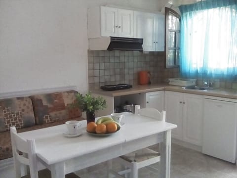 Apartment, 1 Bedroom | Private kitchen | Fridge, electric kettle, cookware/dishes/utensils