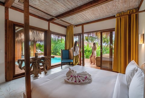 Villa, Private Pool | Minibar, in-room safe, free WiFi, bed sheets