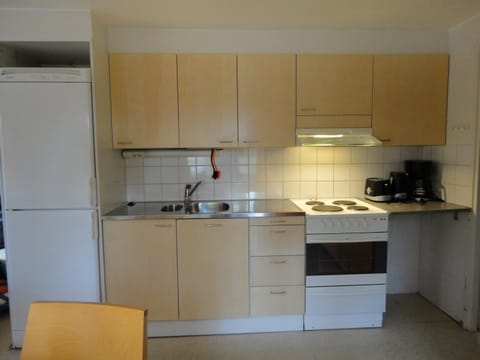 Basic Apartment | Private kitchen | Fridge, microwave, coffee/tea maker, electric kettle