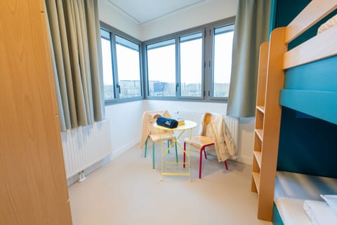 Hypo-allergenic bedding, blackout drapes, soundproofing, free WiFi