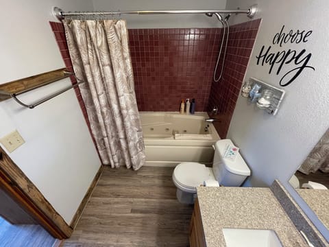 Basic Triple Room, Non Smoking, Lake View | Bathroom | Combined shower/tub, jetted tub, hair dryer, towels