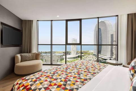 Junior Suite, 1 King Bed, Sea View | Beach/ocean view