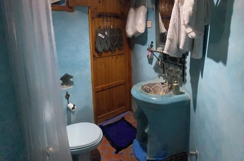 Comfort Room | Bathroom | Hair dryer, slippers, towels, soap