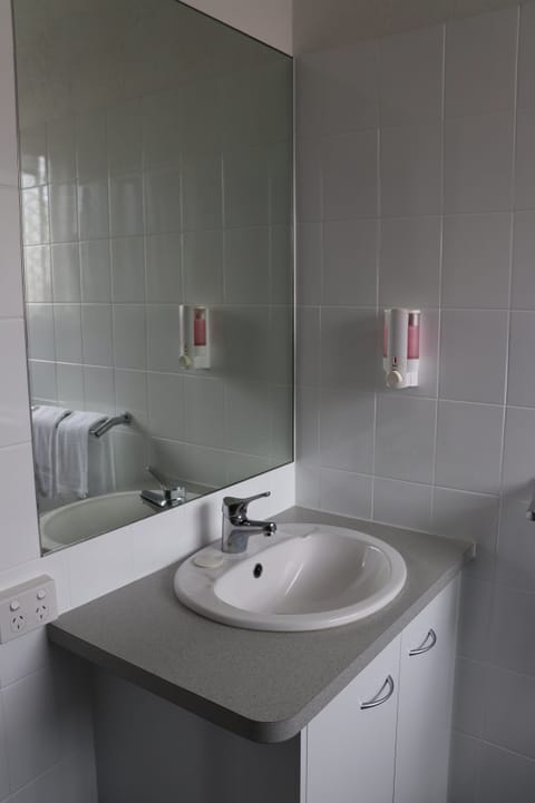 Executive Twin Room, Non Smoking, Kitchenette | Bathroom | Shower, free toiletries, hair dryer, towels