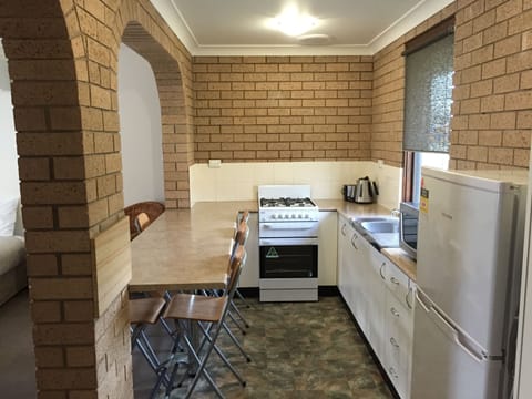 Apartment | Private kitchen | Fridge, microwave, oven, stovetop