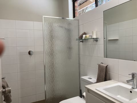 King Triple Room | Bathroom | Shower, hair dryer, towels