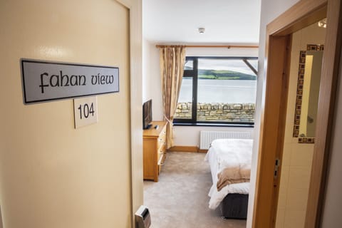 Blackout drapes, travel crib, free WiFi, bed sheets