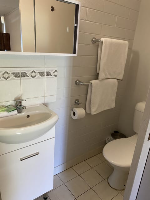 Standard Studio, Non Smoking (Queen Bed) | Bathroom | Hair dryer, towels