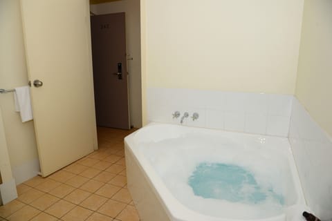 Premium Suite (with spa bath) | Bathroom | Free toiletries, hair dryer, towels