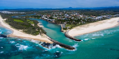 Beach nearby, white sand