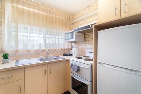 Apartment, 1 Bedroom (Unit) | Private kitchen | Microwave, coffee/tea maker, electric kettle, toaster