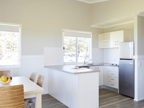 Sea View Family Villa | Private kitchenette | Fridge, microwave, coffee/tea maker, electric kettle