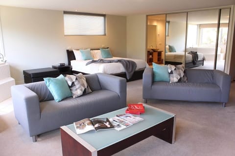 Executive Suite | Free minibar items, desk, iron/ironing board, free WiFi