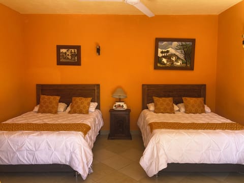 Quadruple Room | Bathroom | Shower, rainfall showerhead, towels, soap