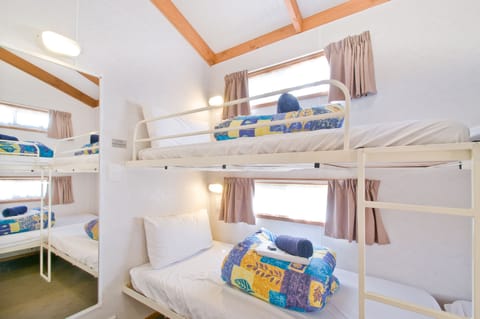 Family Cabin, 2 Bedrooms, Non Smoking, Kitchen (Deluxe Cabin) | Free WiFi, bed sheets