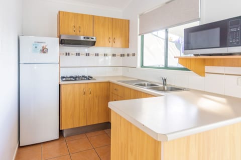 Family Villa, 2 Bedrooms | Private kitchen | Full-size fridge, microwave, stovetop, electric kettle