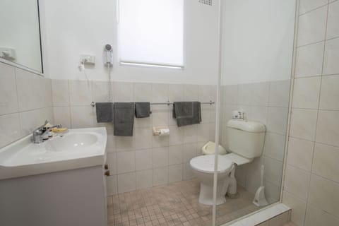 Family Studio, Non Smoking, Kitchenette (Family King & 4 Singles) | Bathroom | Shower, hair dryer, towels, soap