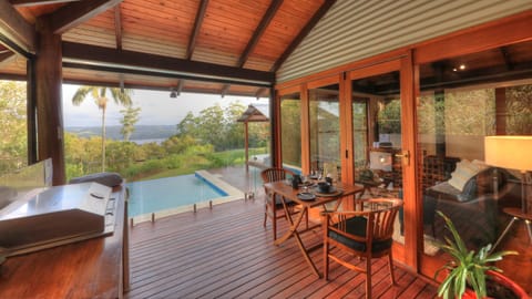 Lalique Cottage with Heated Plunge Pool | Terrace/patio