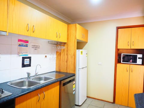 Standard Apartment, 2 Bedrooms, Non Smoking, Kitchen | Private kitchen | Fridge, microwave, coffee/tea maker, electric kettle