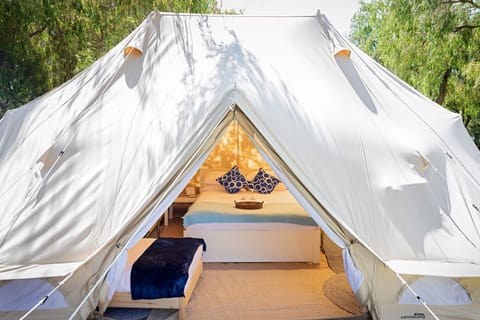 Luxury Tent | Premium bedding, free WiFi, bed sheets