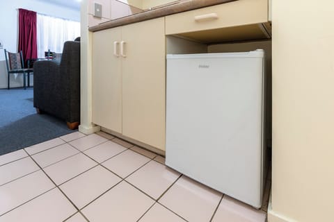 Budget Alleyway One Bedroom with Bath | Private kitchen | Mini-fridge, microwave, electric kettle, toaster