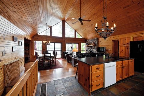 Cabin, Multiple Beds, Kitchen | Interior