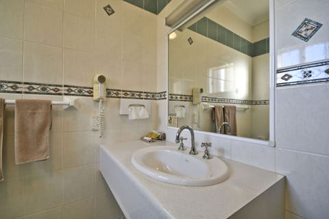 Two Room Suite 6 | Bathroom | Shower, free toiletries, hair dryer, towels