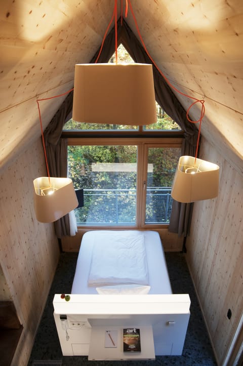 Tree House 1, Balcony | Premium bedding, down comforters, free minibar, in-room safe