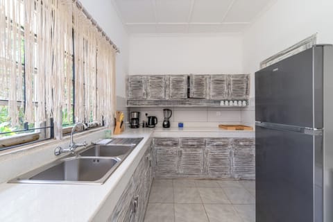 Family Villa | Private kitchen | Fridge, oven, toaster, blender