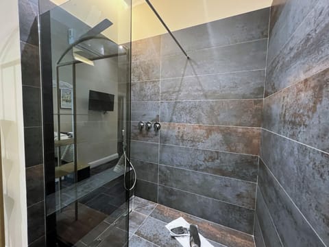 Deluxe Double Room | Bathroom | Shower, free toiletries, hair dryer, bathrobes