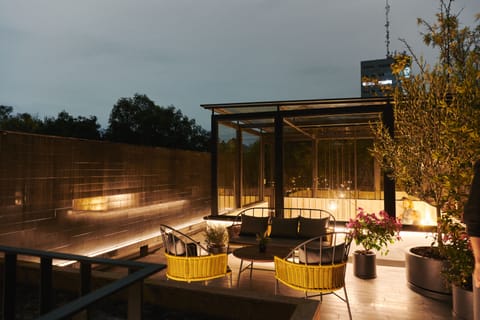 Rooftop terrace