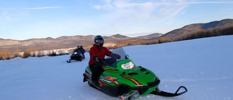 Snowmobiling