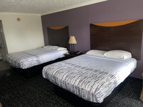 Standard Room, 2 Queen Beds, Smoking | Blackout drapes, iron/ironing board, free WiFi