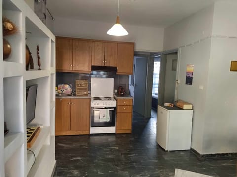 Apartment | Private kitchen | Mini-fridge, toaster, spices, cleaning supplies