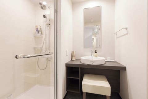 Casual Single Room, Non Smoking | Bathroom | Free toiletries, hair dryer, slippers, electronic bidet