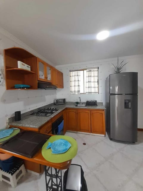 Family Apartment, 2 Bedrooms, Sea View | Private kitchen | Full-size fridge, stovetop, toaster, rice cooker