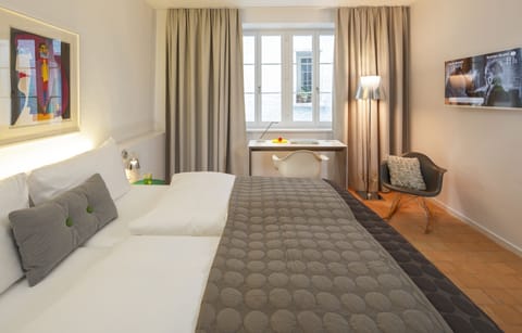 Double Room (Plus) | Premium bedding, down comforters, minibar, in-room safe