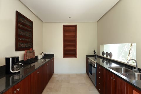 Royal Villa, 1 Bedroom, Private Pool | 1 bedroom, in-room safe, desk, iron/ironing board