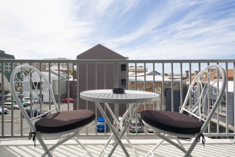 Studio Apartment, Kitchen | Balcony