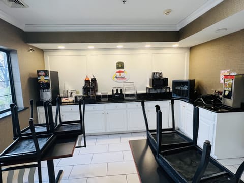 Free daily on-the-go breakfast