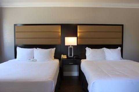 Deluxe Double or Twin Room, 2 Queen Beds, Non Smoking | Desk, laptop workspace, blackout drapes, soundproofing