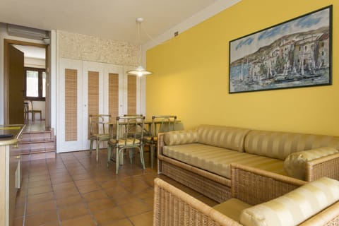 Apartment, 1 Bedroom, Terrace | Living area | 30-inch flat-screen TV with satellite channels, TV