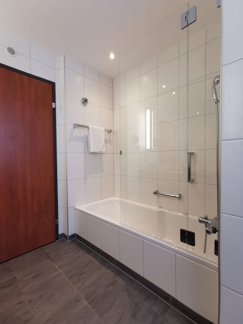 Family Room (Large Balcony) | Bathroom shower