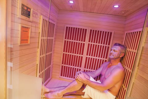 Sauna, steam room