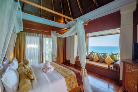 Luxury Villa, 2 Bedrooms, Private Pool, Sea Facing | Premium bedding, minibar, in-room safe, desk