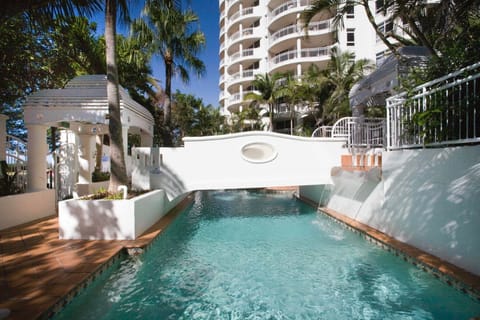 Indoor pool, outdoor pool, sun loungers