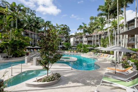 One Bedroom Poolside Apartment | View from room