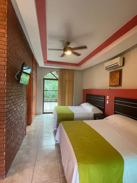 Double Room, Pool View | Premium bedding, in-room safe, free WiFi, bed sheets