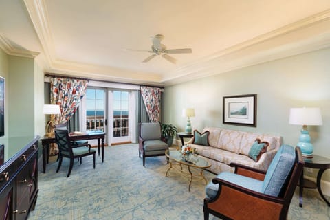 Suite, Ocean View | Premium bedding, minibar, in-room safe, desk