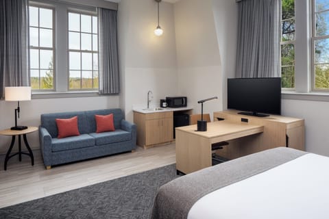 Suite, 1 King Bed (Historic) | Premium bedding, laptop workspace, iron/ironing board, free WiFi